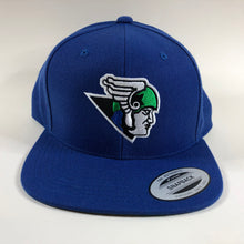 Load image into Gallery viewer, Snapback Hat with Icon - Royal Blue