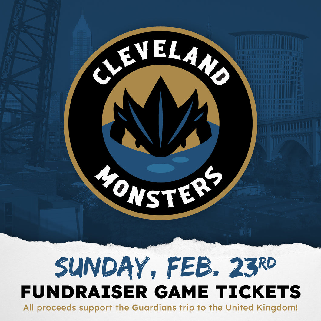 Cleveland Monsters Fundraiser Game Tickets - Feb. 23rd, 2025